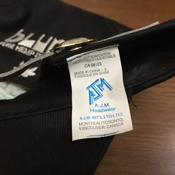 Adihash For All Grass Sports Blunt Pure Hemp Designs Adjustable Baseball Cap - Picture 7 of 7